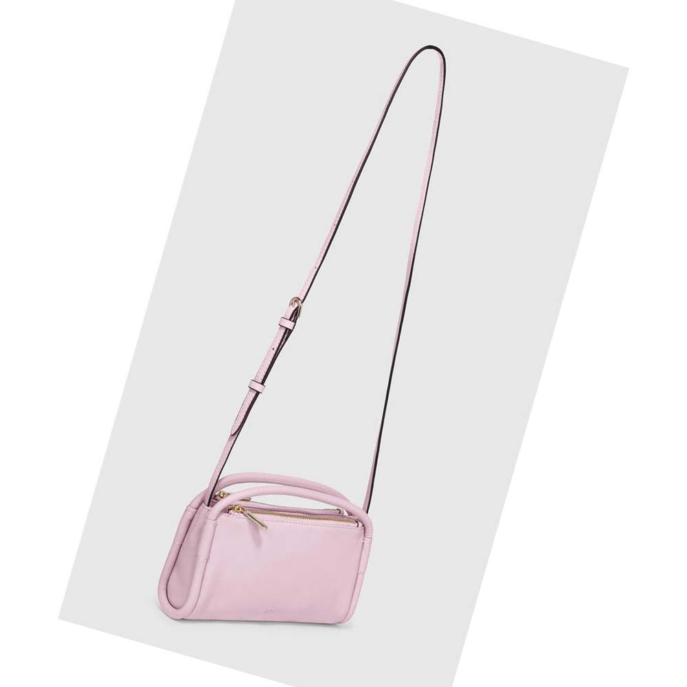 Men\'s Ecco Contact Crossbody Shoulder Bags Pink | Canada 776JPQ